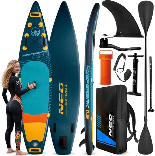 Napihljivi sup Reefbreak 11'6 (350 × 81 × 15 cm) Neo‑Sport set