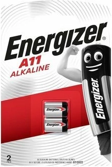 Energizer E11A alkalna baterija, 2 kos