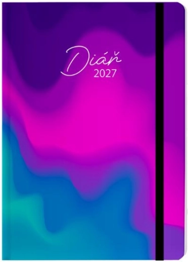 Týždenný diár A6 Melange 2027