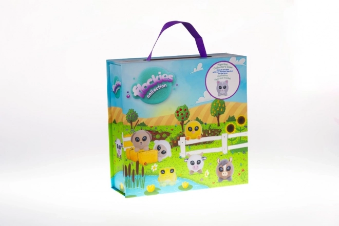 Flockies hišica za živalice s figurico mačka Caroline