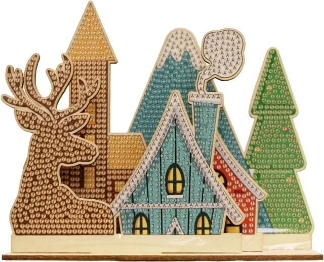 2Kids Toys diamantno slikanje s stojalom – jelenja vas
