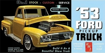Plastični model avtomobila 1953 Ford Pickup AMT