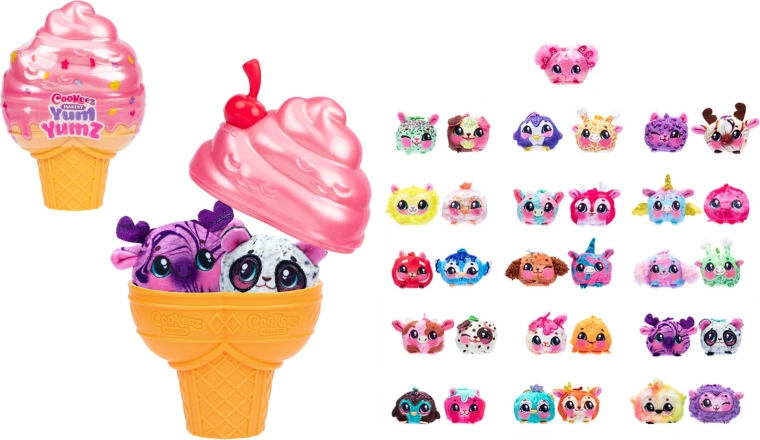 Cookeez Makery Yum Yummz dvojni kornet s presenečenjem