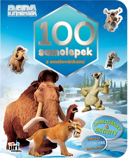 Ledena doba – pobarvanke s 100 nalepkami