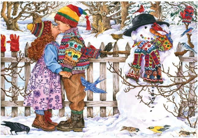 Sestavljanka Prvi poljub 500 koščkov ANATOLIAN