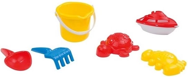 Dolu plažni set s čolničkom in dodatki