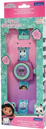 Lexibook otroška digitalna projekcijska ura Gabinin čarobni domek