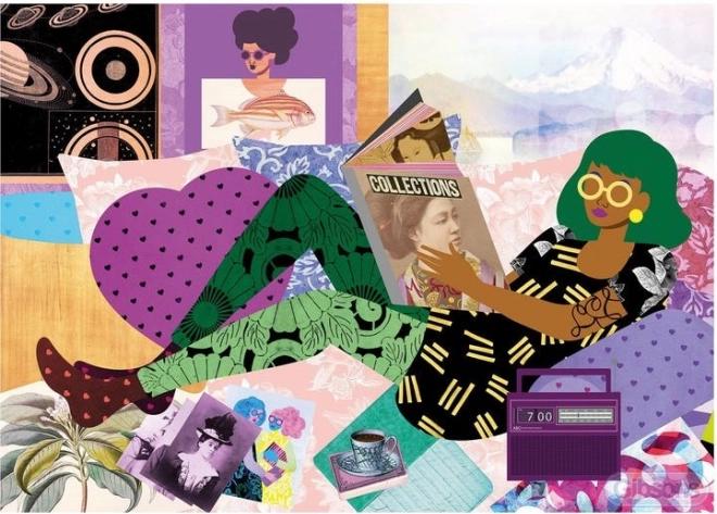 Sestavljanka Nedeljsko poležavanje 1000 kosov