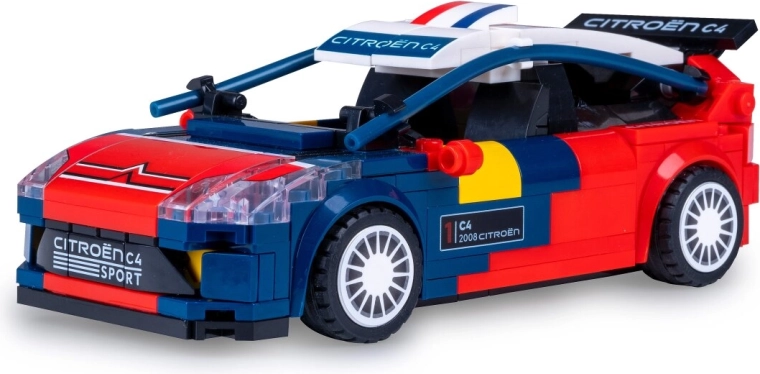 Konstrukcijski komplet CaDA Citroën C4 WRC 2008 v merilu 1:24