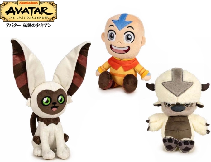 Avatar: Legenda o Aangu plišasta igrača 21 cm – Aang, Momo ali Appa