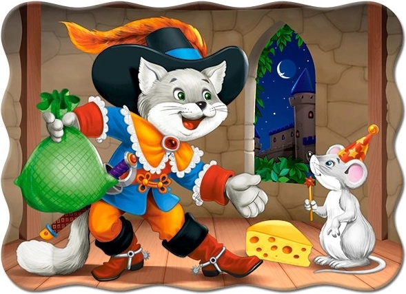 Sestavljanka 30 kosov – reševanje mucka – Sestavljanka