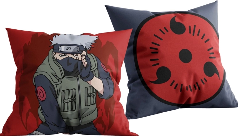 Naruto Shippuden blazina Kakashi Sharingan 40 × 40 cm