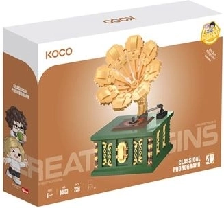 KOCO retro gramofon – gradbeni komplet 2351 delov
