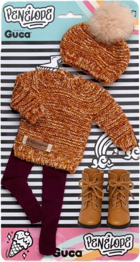 Guca Penelope oblačilo za punčko 34 cm z čeveljčki