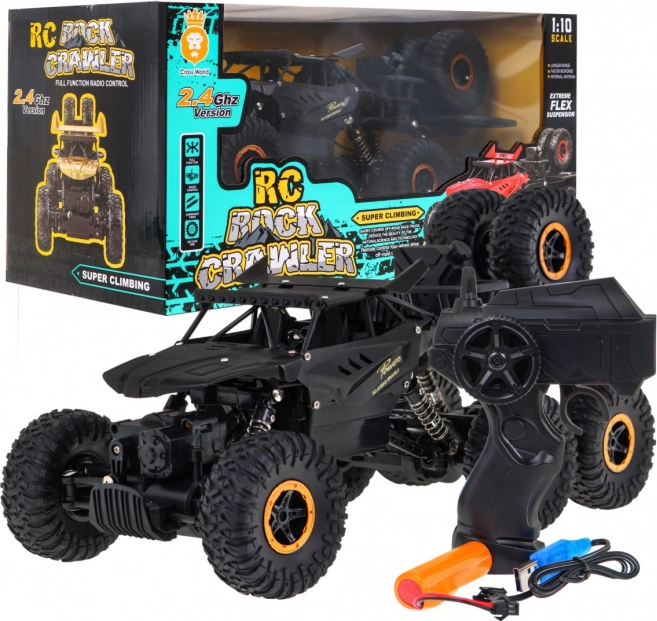Crawler Rock za otroke 6+ Daljinsko vodeno pogon 1:10 6x6 + rezervna kolesa