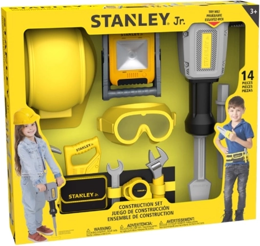 Stanley Jr. komplet orodja za male gradbenike (14 kosov)