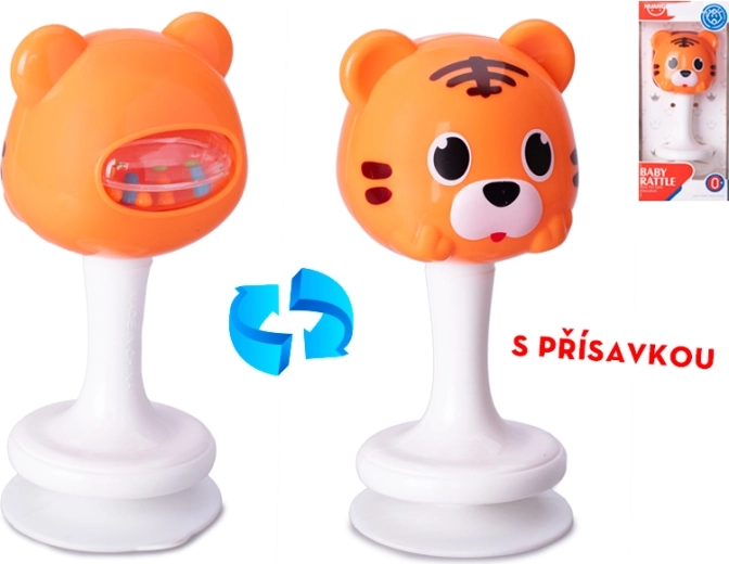 Ropotuljica s tigrovim motivom s priseskom