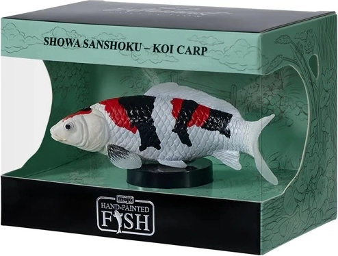 Mojo figurica koi krapa Showa Sanshoku v škatlici – 1 kos