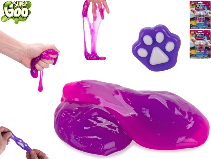 Super Goo mavrična modelina s raztegljivo igračo