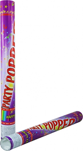 izstreljevalne konfete v tubi 50 cm