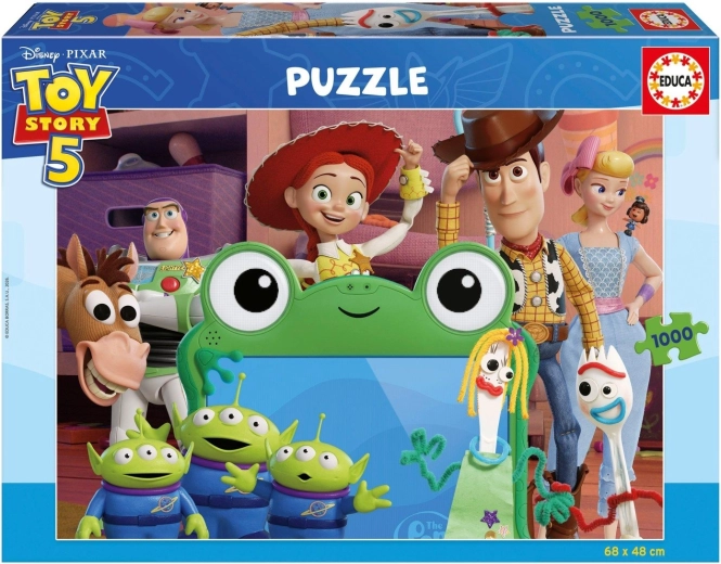 Educa sestavljanka Toy Story 5: Zgodba igrač, 1000 koščkov