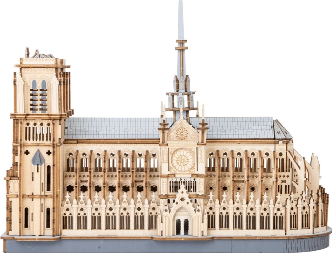 Rowood 3D lesene puzzle katedrala NOTRE-DAME, 330 koščkov