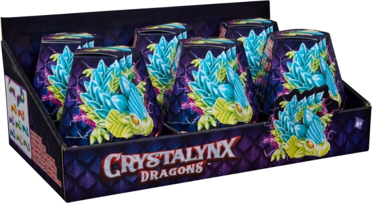 Crystalynx upogljivi zmaj 22 cm – zbirateljska figurica