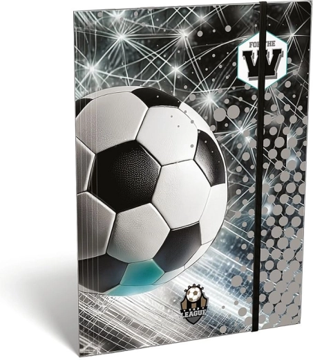 LizzyCard Top League spisovne mape A4 s ploščato elastiko