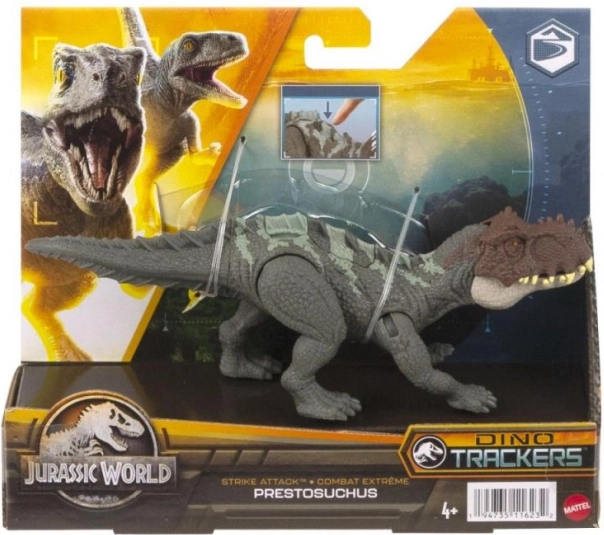 Dinozavrska figurica z napadalnim mehanizmom JURASSIC WORLD DINO TRACKERS