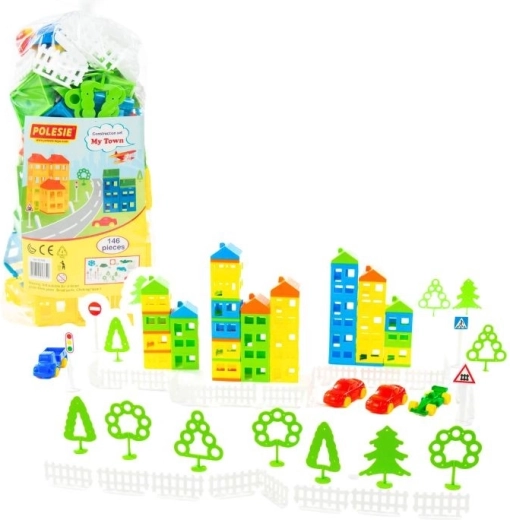 Build Your Own City Construction Set, 146 Pieces