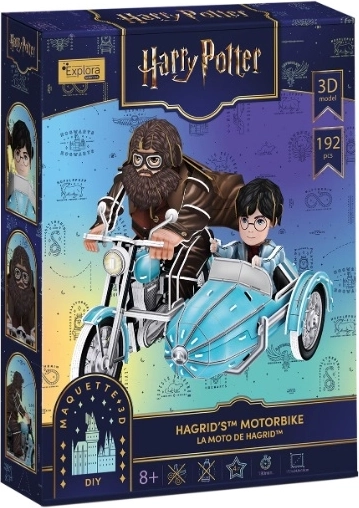 CubicFun 3D sestavljanka Harry Potter – Hagridov motor