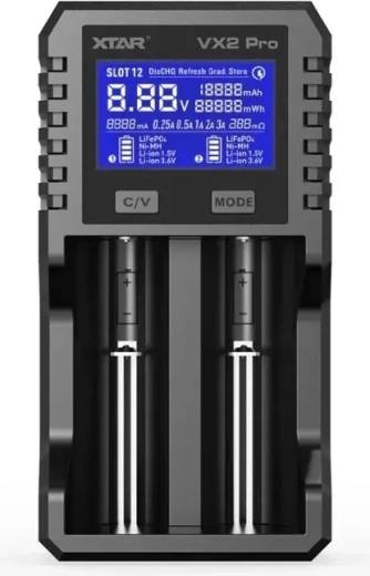 Polnilnik akumulatorjev XTAR VX2 Pro