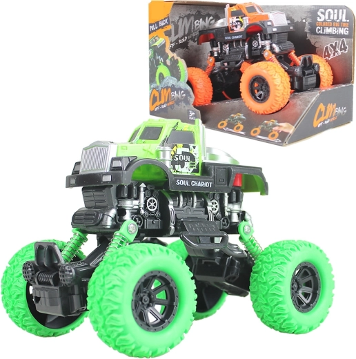 Terensko pull-back vozilo 1:36 z grafitnim dizajnom