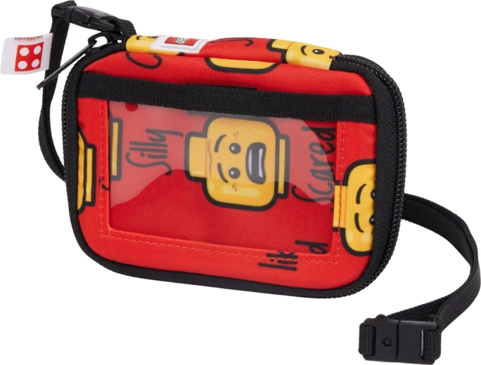 LEGO Minifigures rdeča potovalna denarnica today i feel