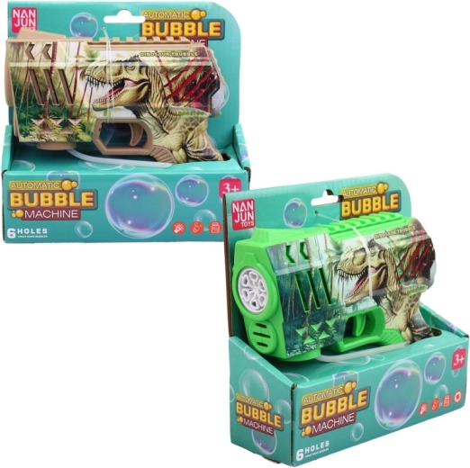 Dinozavrska pištola za milne mehurčke na baterije 16 cm