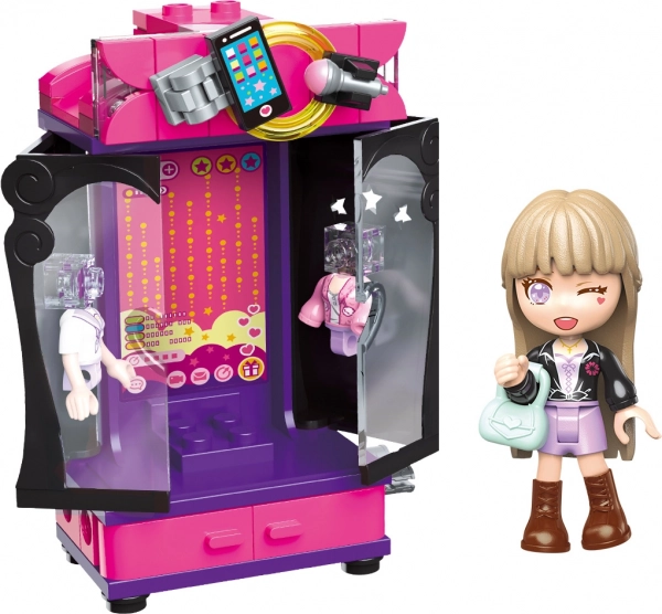 Qman UNA garderobna omara – gostiteljica, sestavljanka