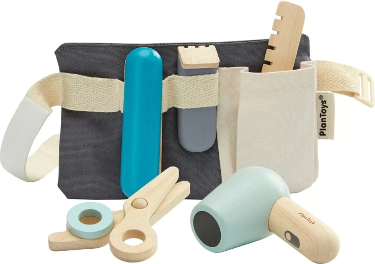 PlanToys hairdresser set with belt