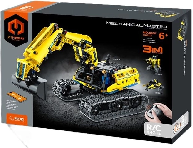 IM.Master RC robo-bager 3 v 1 – konstrukcijski komplet 430 delov
