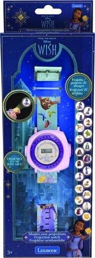 Digitalna projekcijska ura Lexibook Disney Wish z 20 slikami
