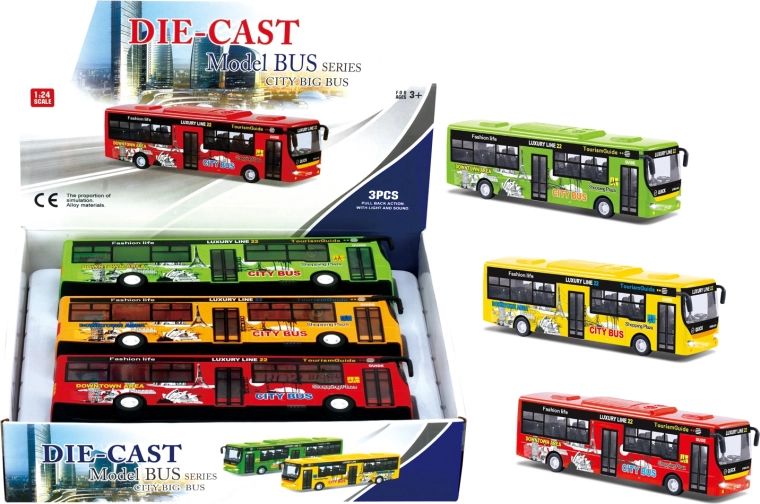 Avtobus 1:23 – igrača za otroke, 3 različice