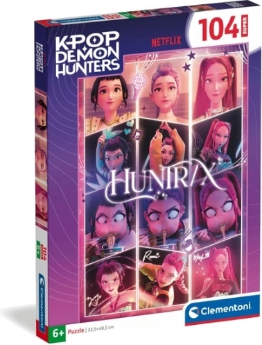 Clementoni sestavljanka Super K-Pop Demon Hunters 104 kosov