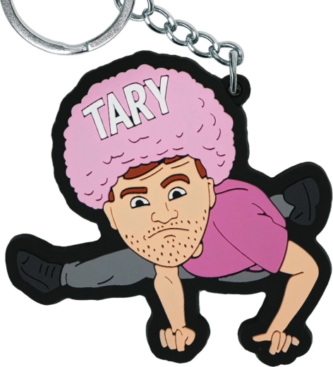 Keychain with Tara motif (purple) - 1 piece