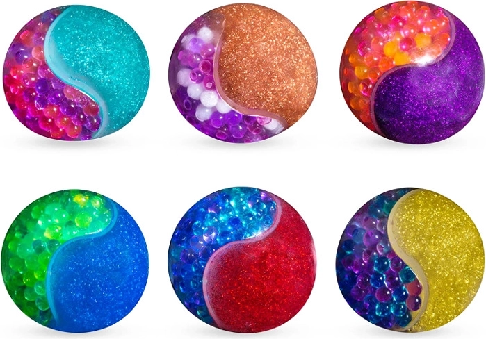 Antistresna ninja žogica z dvema površinama