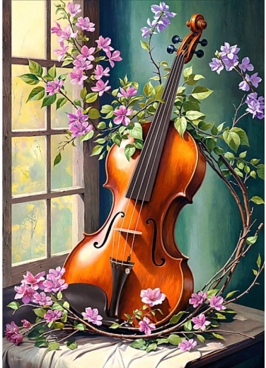 Cherry Pazzi puzzle Lirična melodija 1000 koščkov