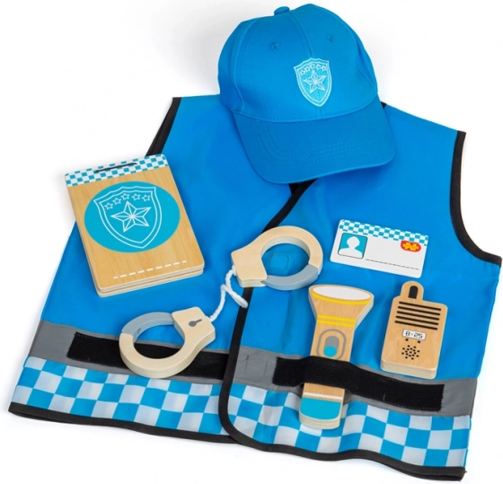 Otroški kostum policista BIGJIGS TOYS