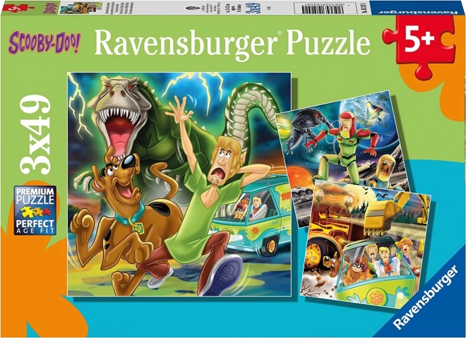 Ravensburger sestavljanka SCOOBY-DOO 3×49 koščkov