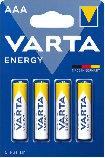 Alkalne baterije AAA LR03 VARTA Energy 4 kos