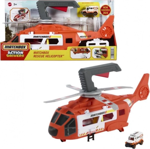Helikopter za reševalno akcijo Matchbox Action Drivers