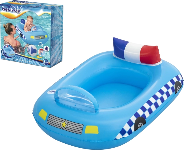 Napihljiv otroški čoln policijski avto