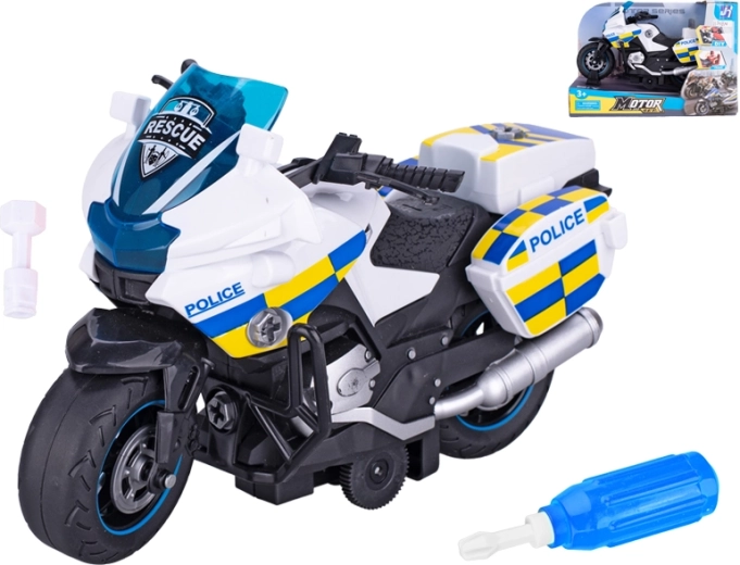 Policijski vijačni motor na vztrajnik 22 cm